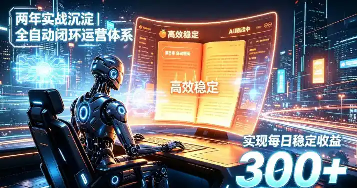 两年实战沉淀|全自动闭环运营体系,实现每日稳定收益300+【揭秘】-小行网创