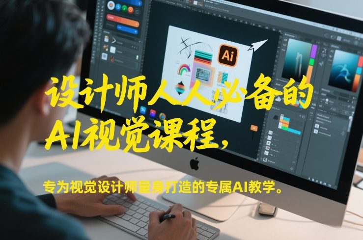 设计师人人必备的AI视觉课程，专为视觉设计师量身打造的专属AI教学-小行网创