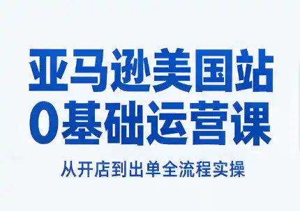 亚马逊美国站0基础运营课-小行网创