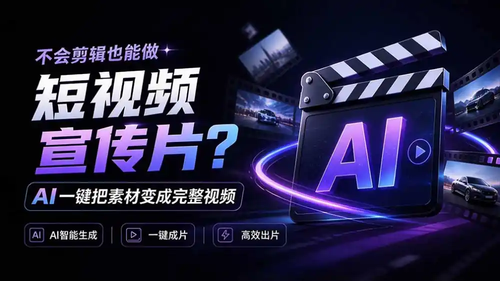 我跪下来了！不会剪辑也能做短视频宣传片？ AI 一键把素材变成完整视频，真是神奇，OpenFilm 超省事-小行网创