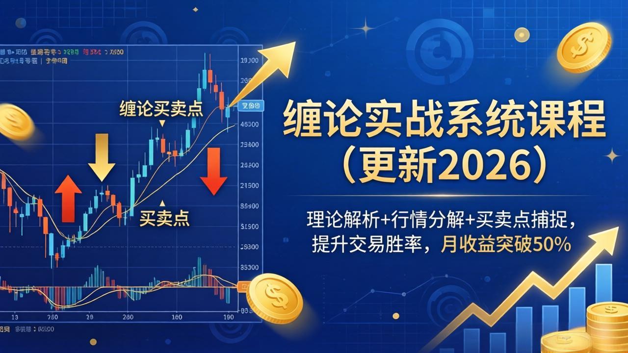 缠论实战系统课程(更新26年4月-小行网创