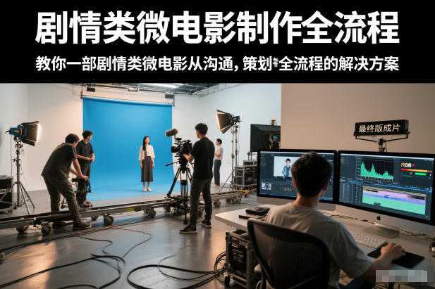 剧情类微电影制作全流程，教你一部剧情类微电影从沟通，策划到拍摄制作全流程的解决方案-小行网创