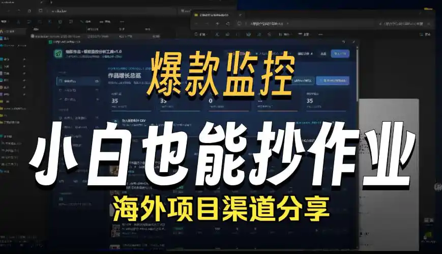 抖音爆款数据监控工具_海外网盘拉新渠道-小行网创