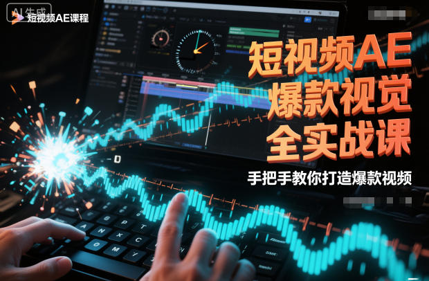 短视频AE爆款视觉全实战课，手把手教你打造爆款视频-小行网创