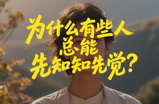付费文章：为什么有些人总能先知先觉？-小行网创