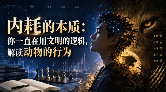 付费文章:内耗的本质:你一直在用文明的逻辑,解读动物的行为-小行网创