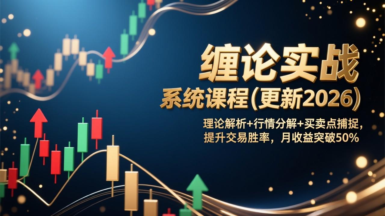 缠论实战系统课程(更新2026-小行网创