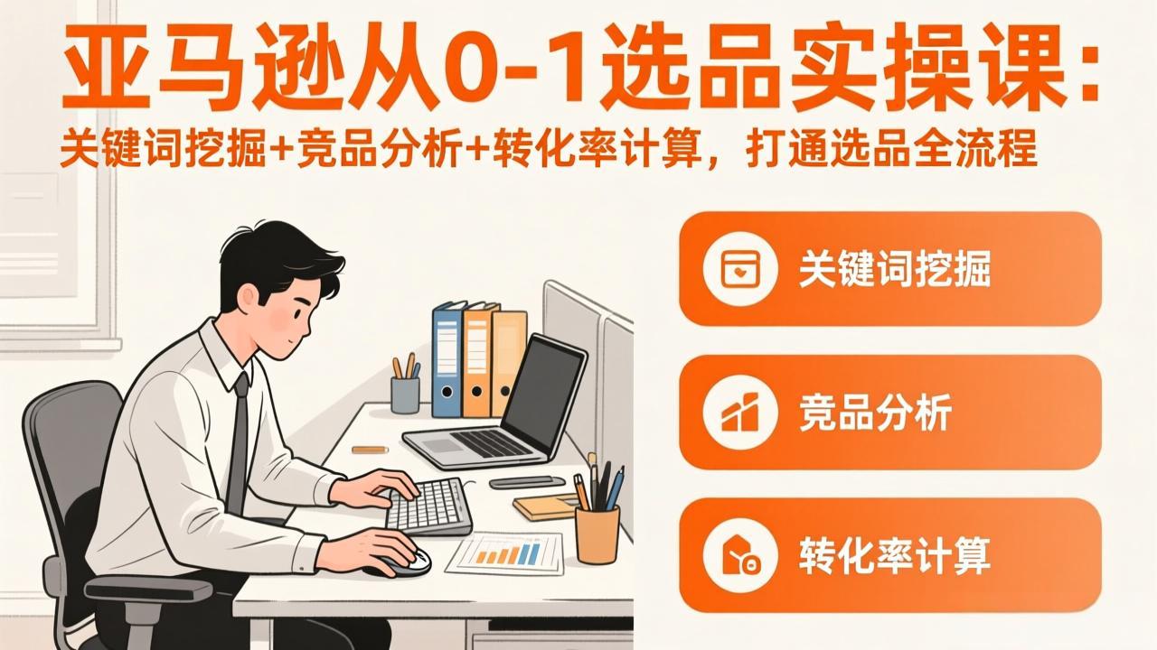 亚马逊从0-1选品实操课(更新3月-小行网创