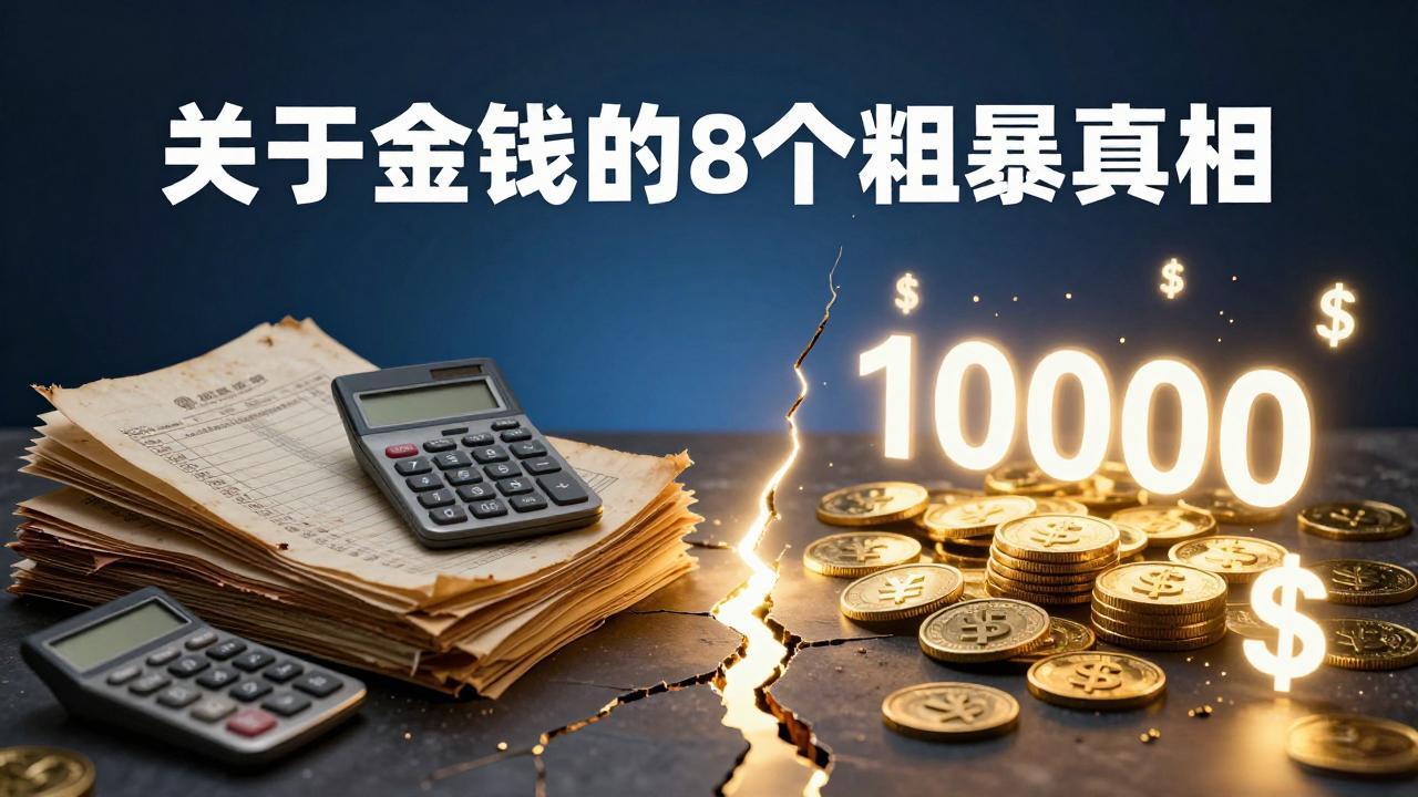 付费文章：关于金钱的 8 个粗暴真相，彻底重塑你的赚钱思维与财富认知-小行网创