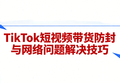 老谭·TikTok短视频带货实拍课程-小行网创
