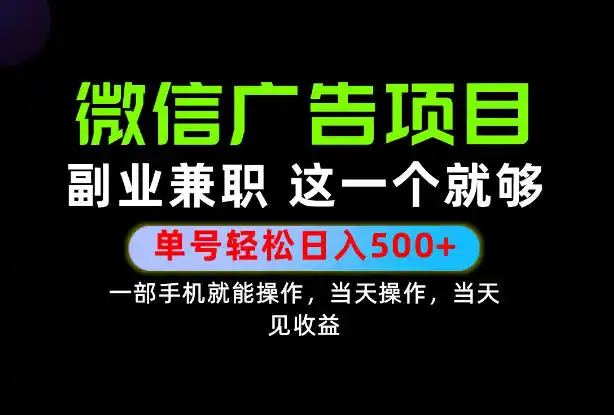 错过就亏大了!一部手机也能轻松日入500+,每天十几分钟就够了,长期稳定可做的手机副业!【揭秘】-小行网创