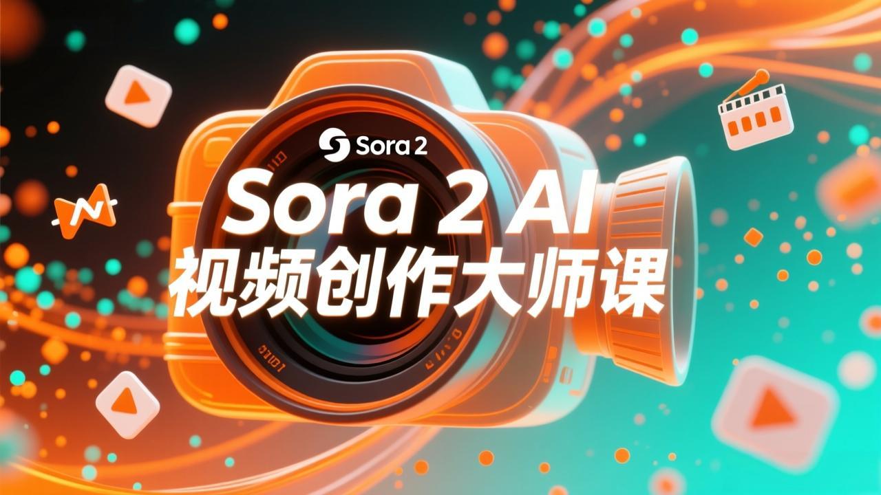 如何利用Sora 2创建流行AI人工智能视频大师班教程：掌握创作全流程，产出百万播放内容-小行网创