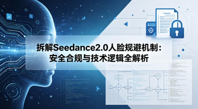 拆解Seedance2.0人脸规避机制：安全合规与技术逻辑全解析-小行网创