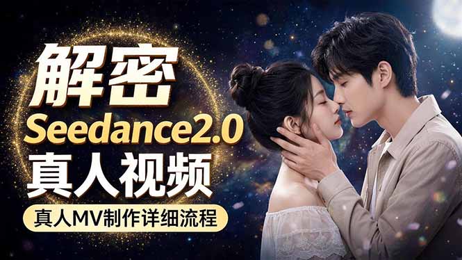 Seedance 2.0电影级真人 MV全流程拆解：提示词、运镜、粒子特效，手把手实操-小行网创