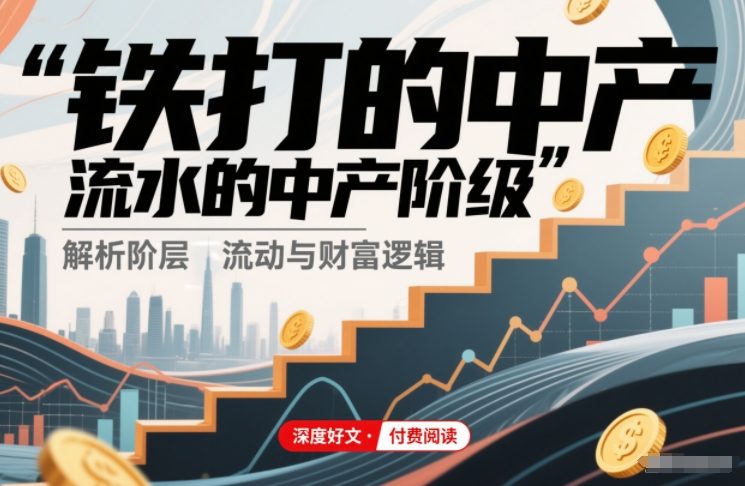 付费文章：铁打的中产，流水的中产阶级-小行网创