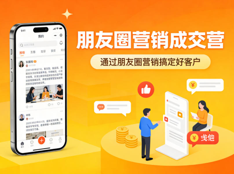 朋友圈营销成交营,通过朋友圈营销来搞定好客户-小行网创