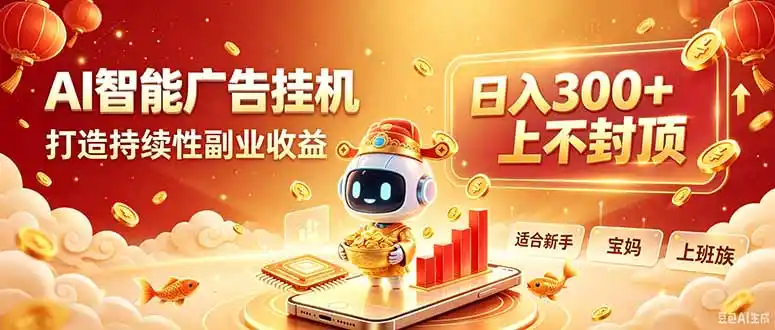 告别手动干活!AI自动化,解锁线上被动收益-小行网创