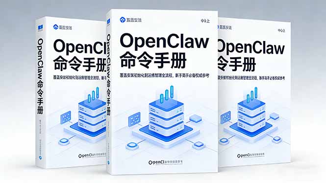 OpenClaw命令手册：覆盖安装初始化到运维管理全流程，新手高手必备权威参考-小行网创