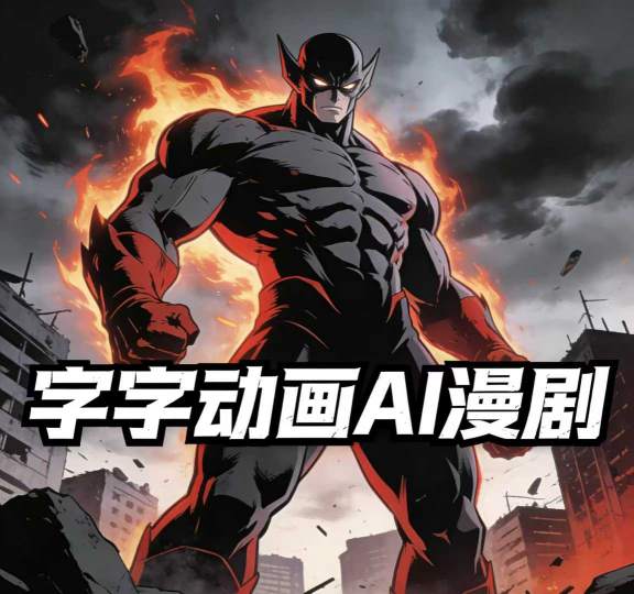 字字动画AI漫剧2026年第1期系统课程，小白看完就能学会实操的漫剧课，单人月收1-3W-小行网创