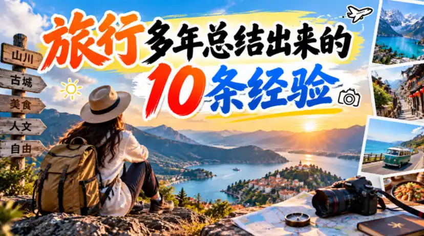 付费文章：旅行多年总结出来的10条经验-小行网创