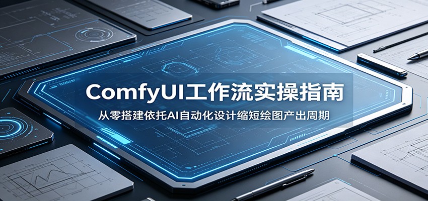 ComfyUI 工作流实操指南：从零搭建依托AI自动化设计缩短绘图产出周期-小行网创