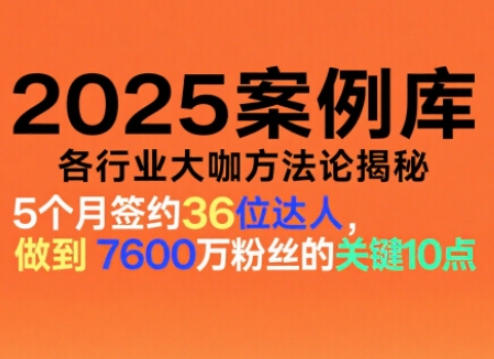 波波来了案例库，收录各行业大咖的方法论，各行业大咖方法论揭秘(更新2026年3月)-小行网创