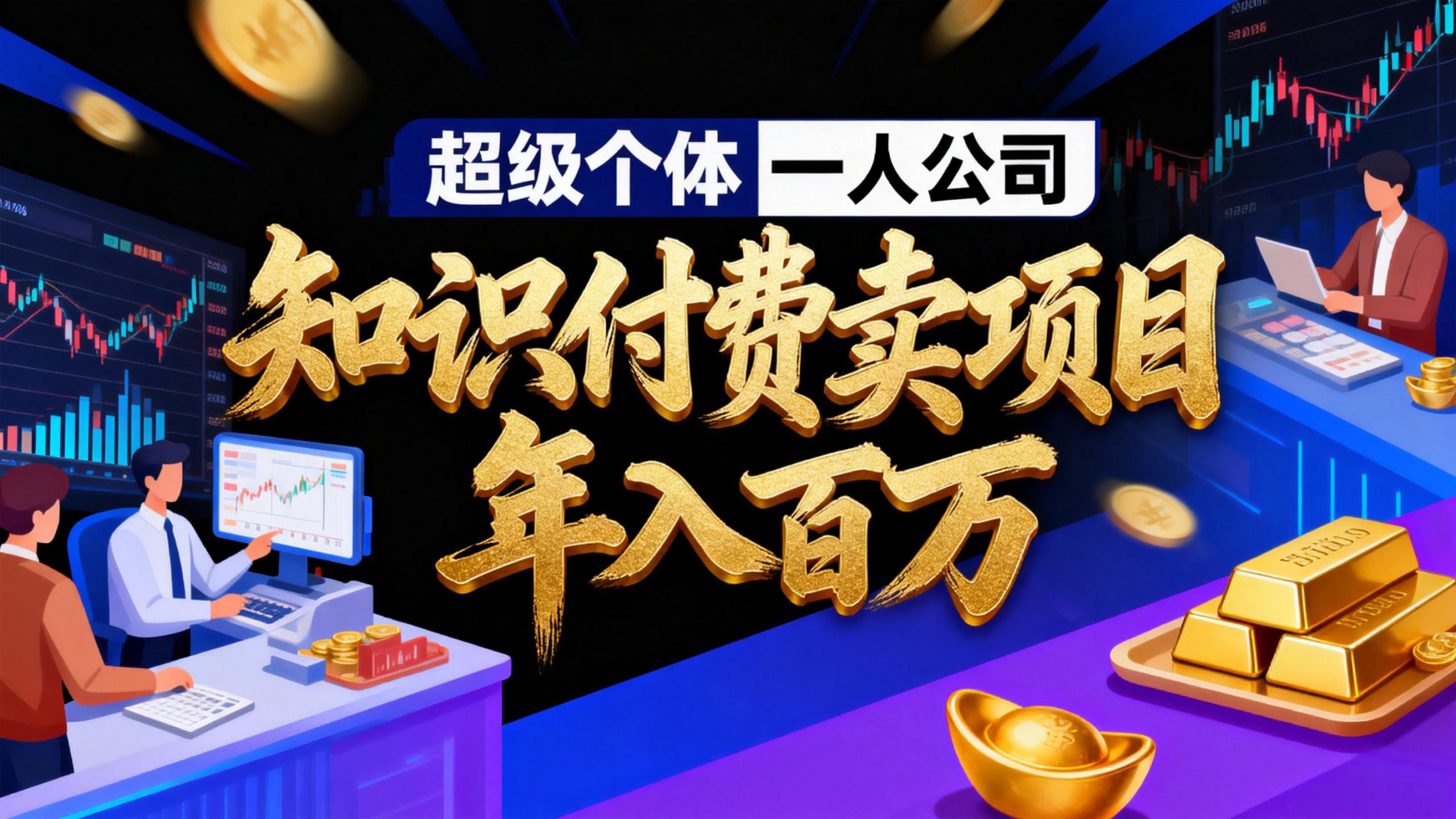 2026年“超级个体一人公司”私域卖项目年入百万，个人IP-精准引流-项目包装-转化成交-小行网创