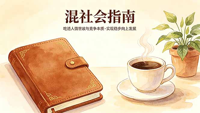 付费文章：混社会指南，吃透人情世故与竞争本质，实现稳步向上发展-小行网创