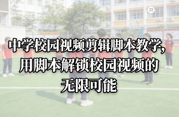 中学校园视频剪辑脚本教学，用脚本解锁校园视频的无限可能-小行网创
