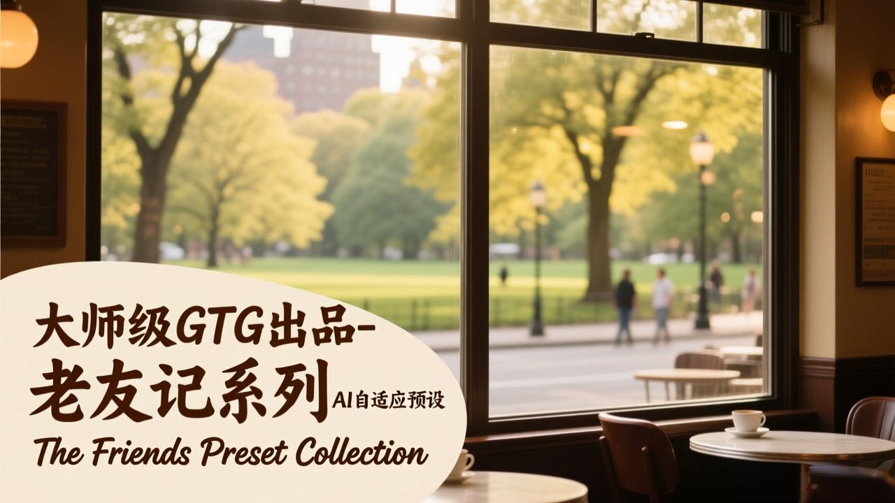 大师级GTG出品-老友记系列AI自适应预设The Friends Preset Collection-小行网创